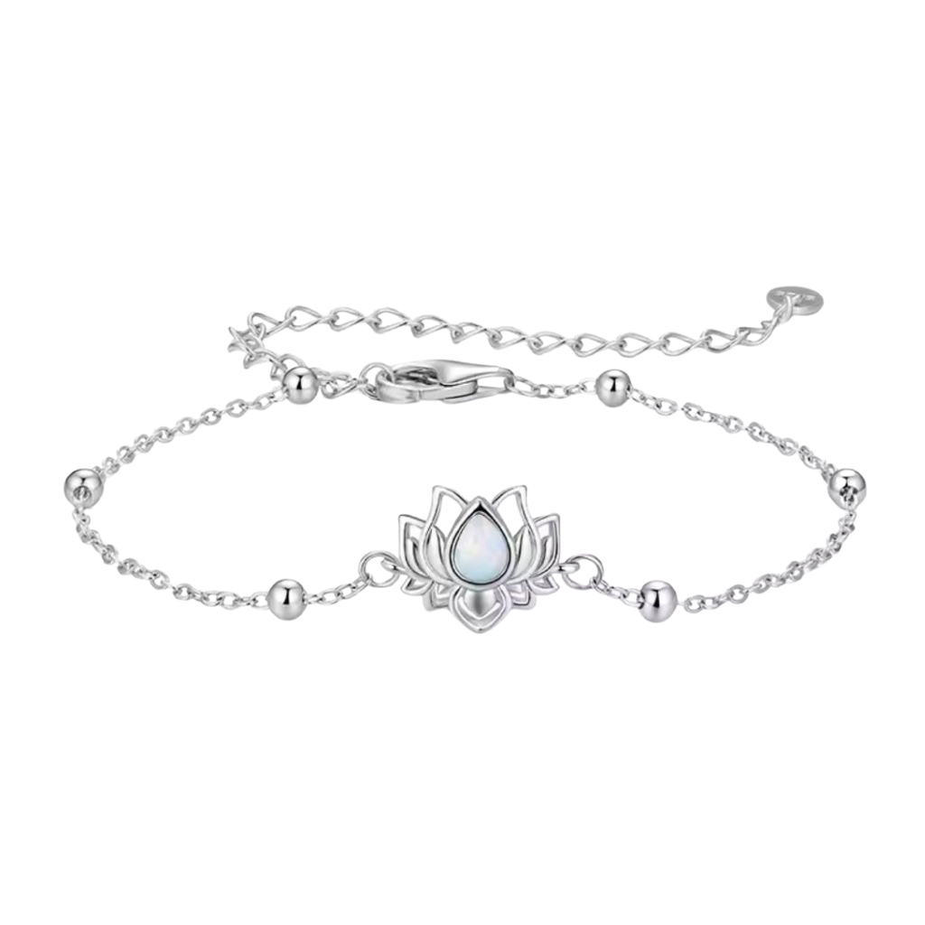 Pulsera Aura de loto (Plata 925)