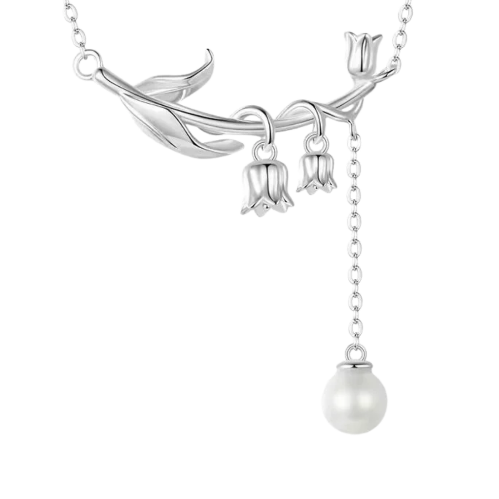 Collar Tulip Silver de plata 925