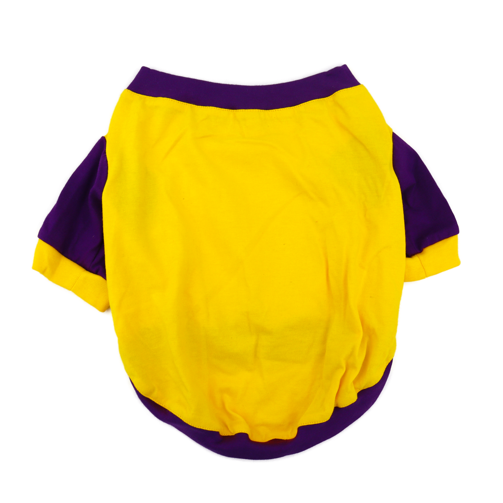 Polo Retro Amarillo/Morado