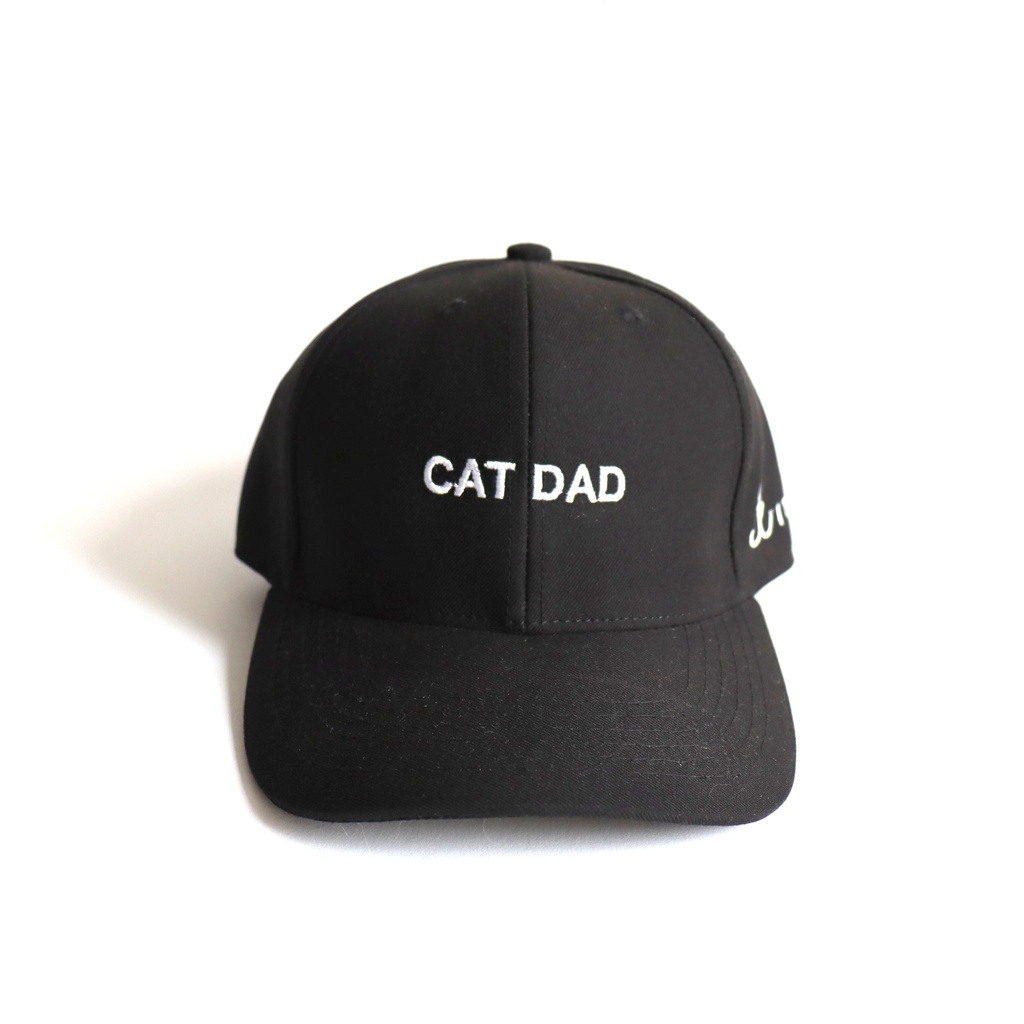 Gorra Cat Dad Negro Casimir