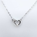 Collar latido plateado (Plata 925)