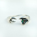 Anillo zodiaco cáncer  (Plata 925)