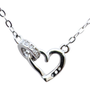 Collar latido plateado (Plata 925)