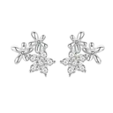 Aretes Flores Eternas (Plata 925)
