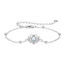 Pulsera Aura de loto (Plata 925)