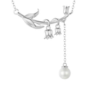 Collar Tulip Silver de plata 925