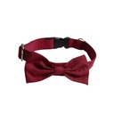 Collar Corbata Rayas Guindo