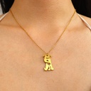 Collar Doglover Dorado (Acero Inoxidable)